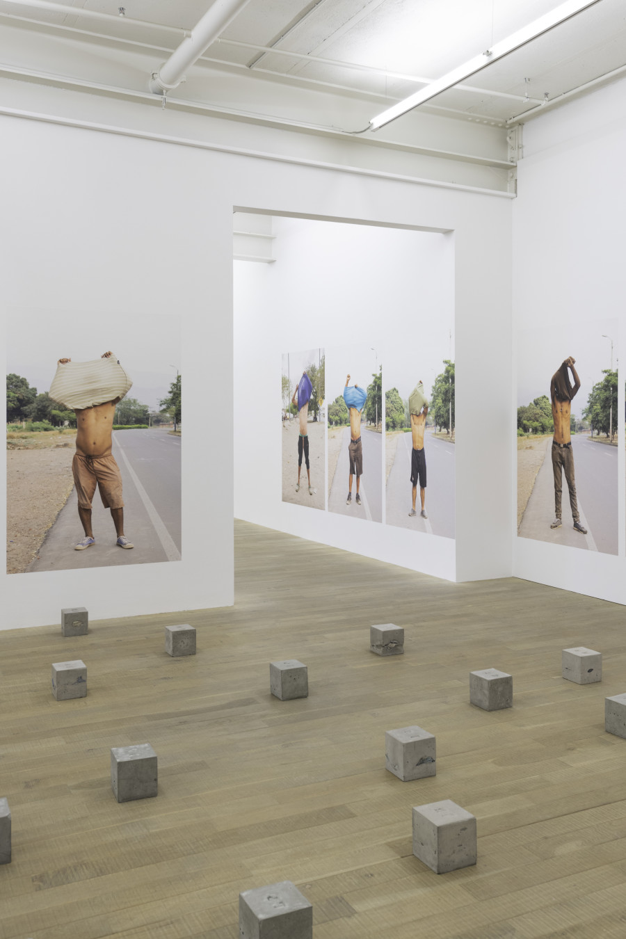 Exhibition views: Teresa Margolles – "Estorbo", Galerie Peter Kilchmann, Zurich, Switzerland, 2022. Courtesy the artist and Galerie Peter Kilchmann, Zurich. Photos: Sebastian Schaub