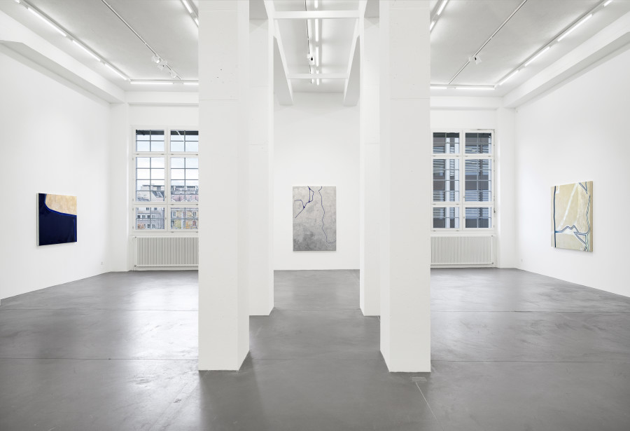 Installation view, Emil Michael Klein, Galerie Francesca Pia, Zurich, 2023-2024. Photo: Cedric Mussano