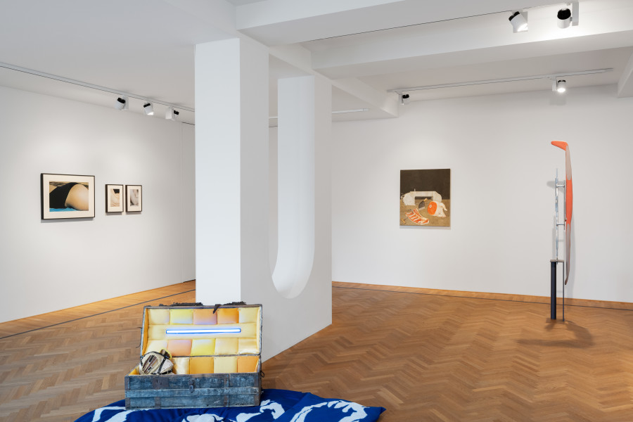 Installation view of 'Amour-Propre', 2024, Galerie Fabian Lang. Credit: Courtesy of the artist and Galerie Fabian Lang. Copyright: © Fabian Lang