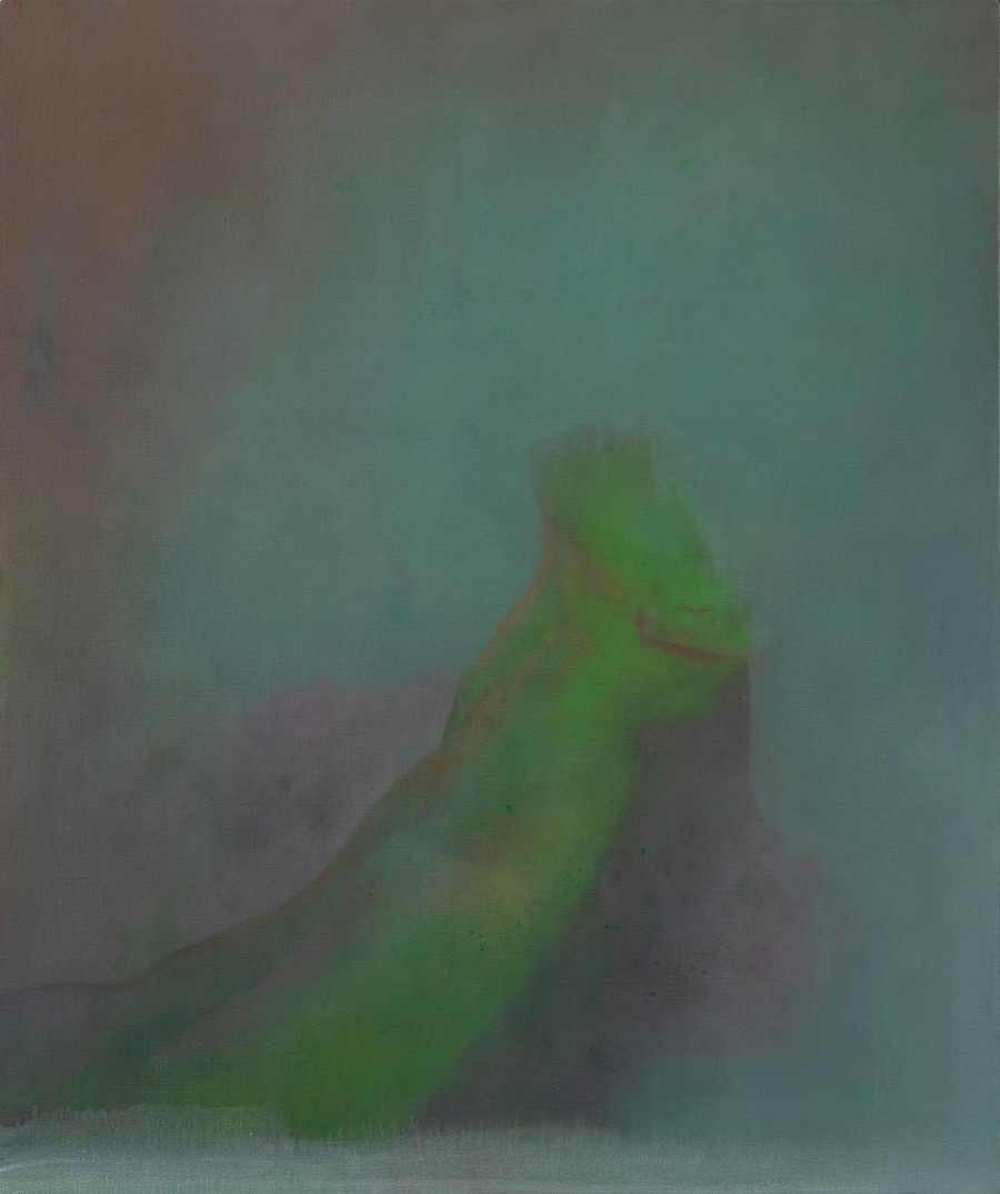 Xie Qi, 9 pm, 2021, oil on canvas, 120 x 100 cm. Courtesy of the Artist and Galerie Urs Meile, Beijing-Lucerne