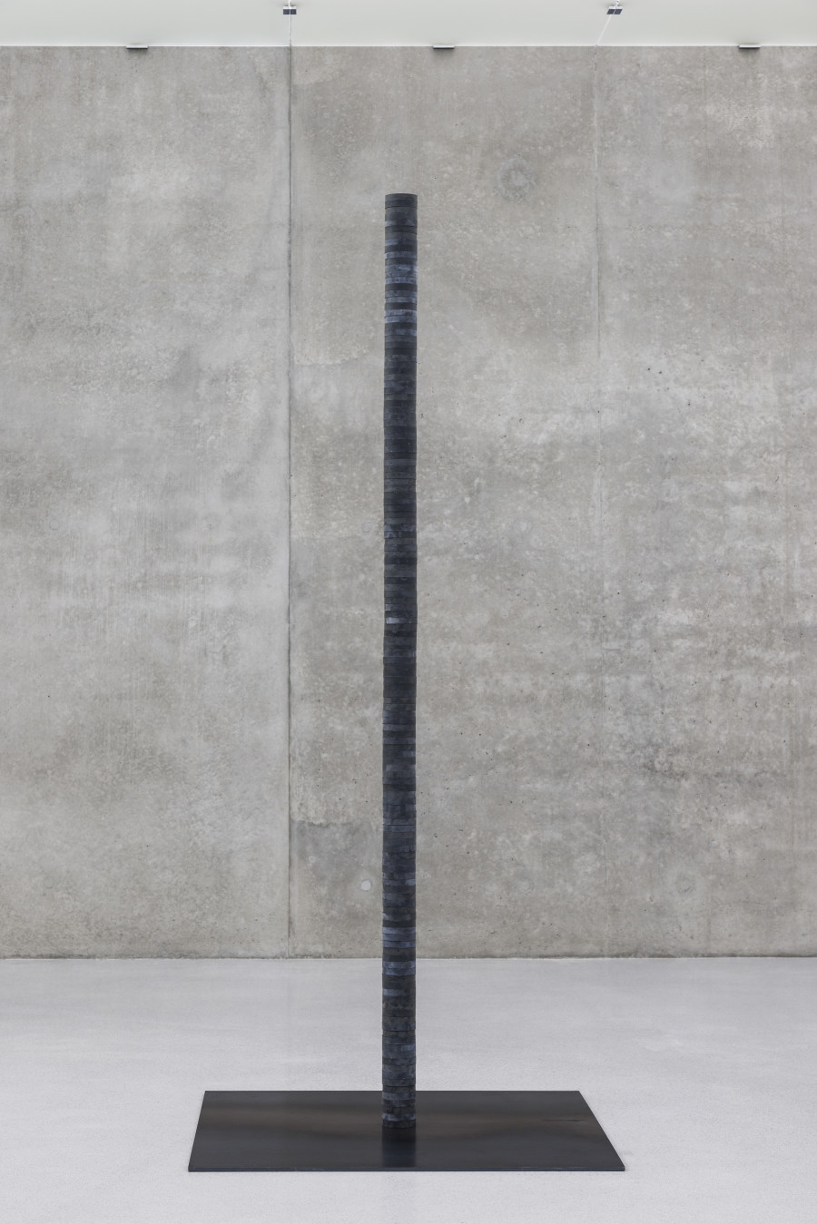 Koo Jeong A, Land of Ousss [Gravitta], Detail view second floor Kunsthaus Bregenz, 2026. MagnetPS, 2025. Photo: Markus Tretter. © KOO JEONG A, Kunsthaus Bregenz. Courtesy of the artist