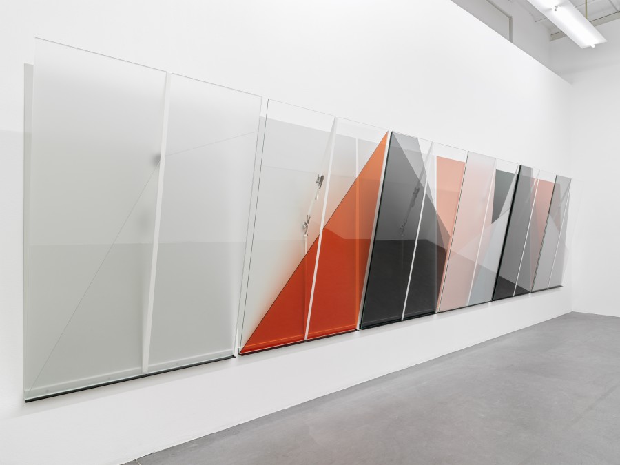 Jose Dávila, installation view, Museum Haus Konstruktiv, 2022. Photo: Stefan Altenburger