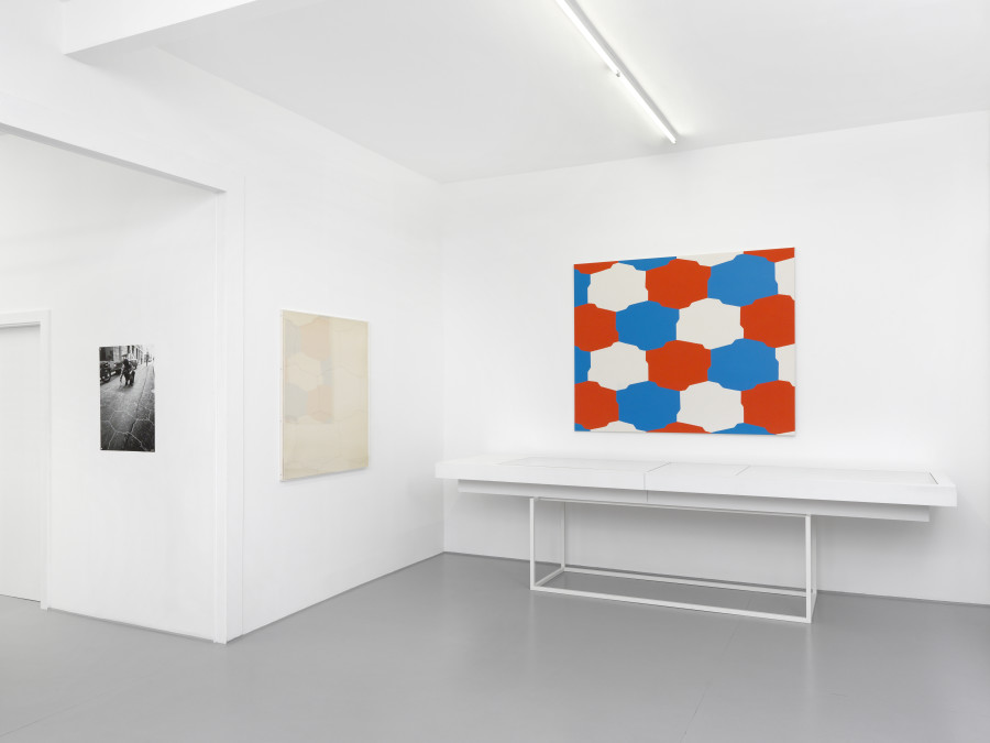 Exhibition view, François Ristori, traces-formes, Galerie Joy de Rouvre, 2020-2021.