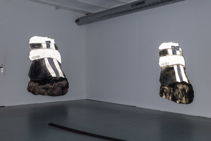 Exhibition view, From Cowboy to Cobaye, Salomé Engel. Photo credits: marytwo
