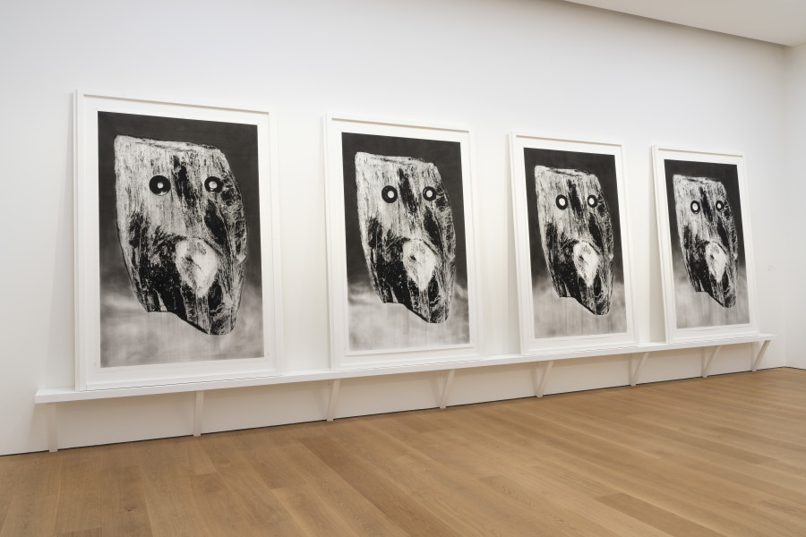 Vue de l’exposition Alain Huck. Respirer une fois sur deux, Musée cantonal des Beaux-Arts de Lausanne, 2025. Photo : MCBA, Étienne Malapert