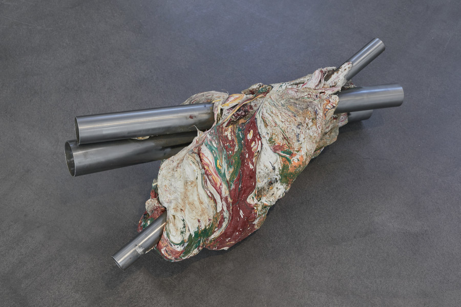 Exhibition view, “Shifting Matters. Vanessa Billy, Maya Bringolf, Jannik Giger, Zimoun», 21.3.-28.6.2026, Kunstraum Baden. Foto: Anja Wille Schori