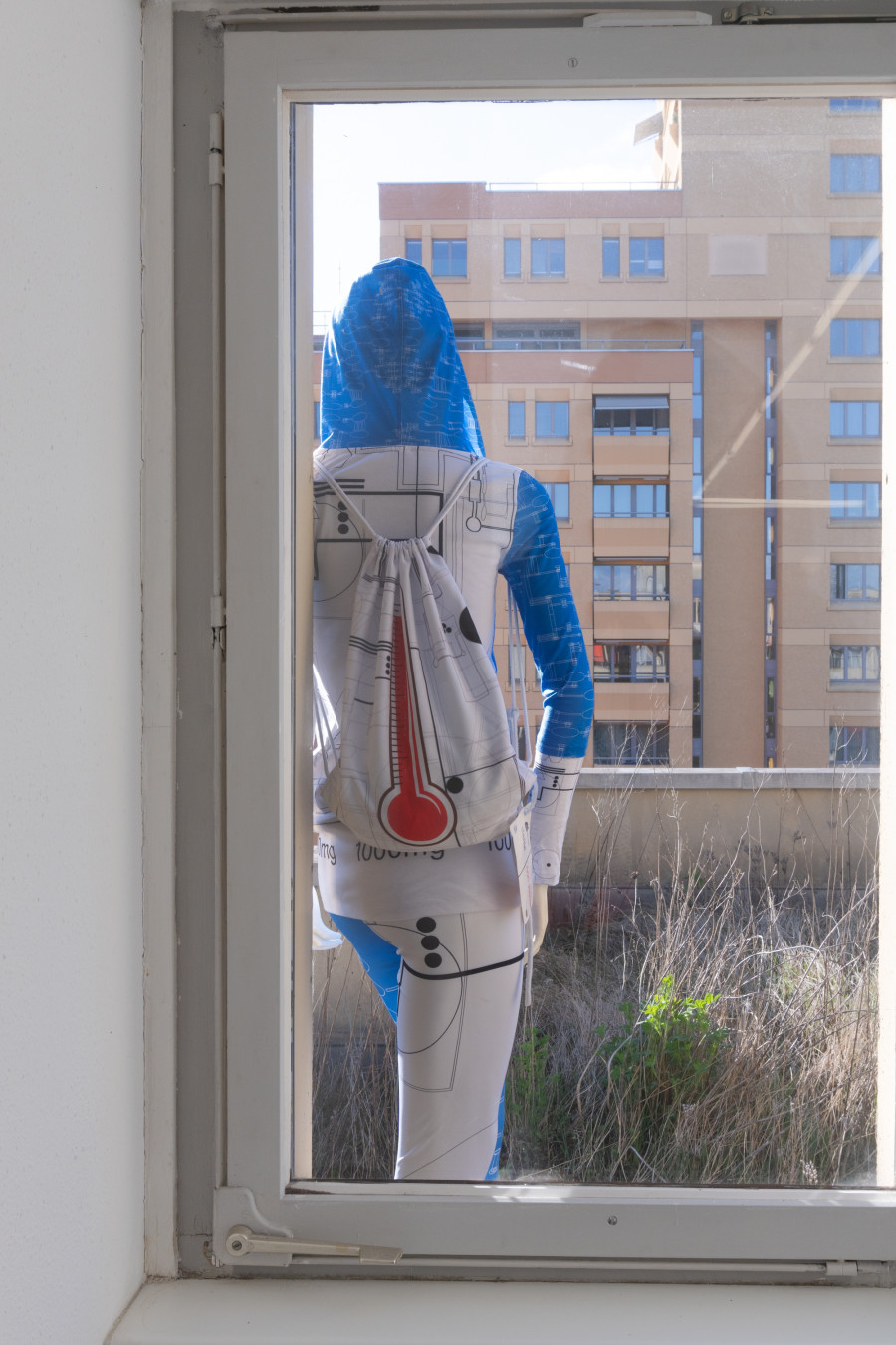 Exhibition view, Mix, Saehan Parc and Thilda Bourqui, Halmet, Zürich, 2026. Photo credit: WALENTINA