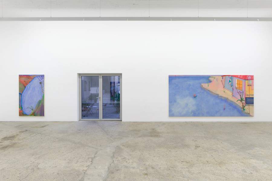 Exhibition view, Fabian Treiber «Most Common Things», Galerie Mark Müller, 2023.