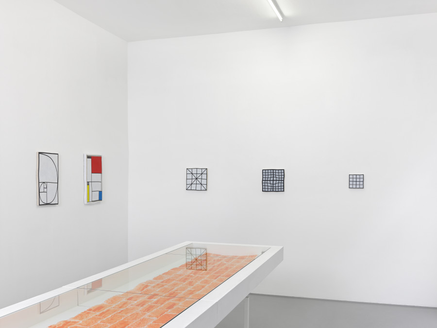 Exhibition view, Guillaume Pilet, No easy way out, Galerie Joy de Rouvre, 2022.