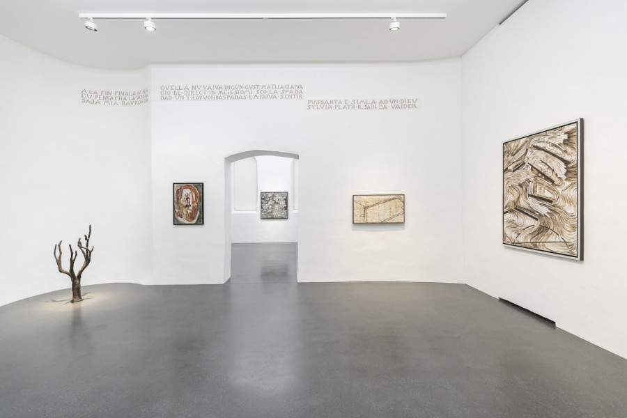 Exhibition views: Jadwiga Maziarska, Assembly, Muzeum Susch, Susch, Switzerland. 15 June – 2 November 2025. © Muzeum Susch / Art Stations Foundation; photograph: Federico Sette.