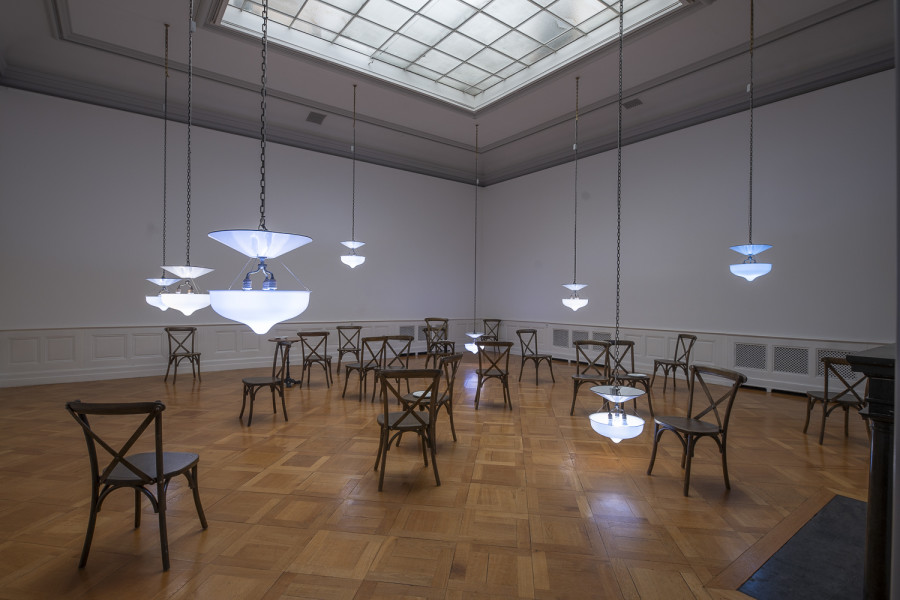 Exhibition view, Monika Emmanuelle Kazi, Propre à..., Société des Arts de Genève, 2025. Photo credit: Greg Clément