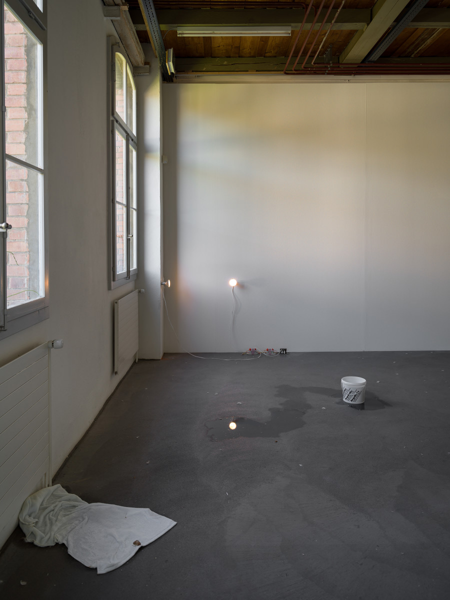 Jason Dodge, installation view, Kunsthalle Friart Fribourg, 2026. Photo: Cedric Mussano