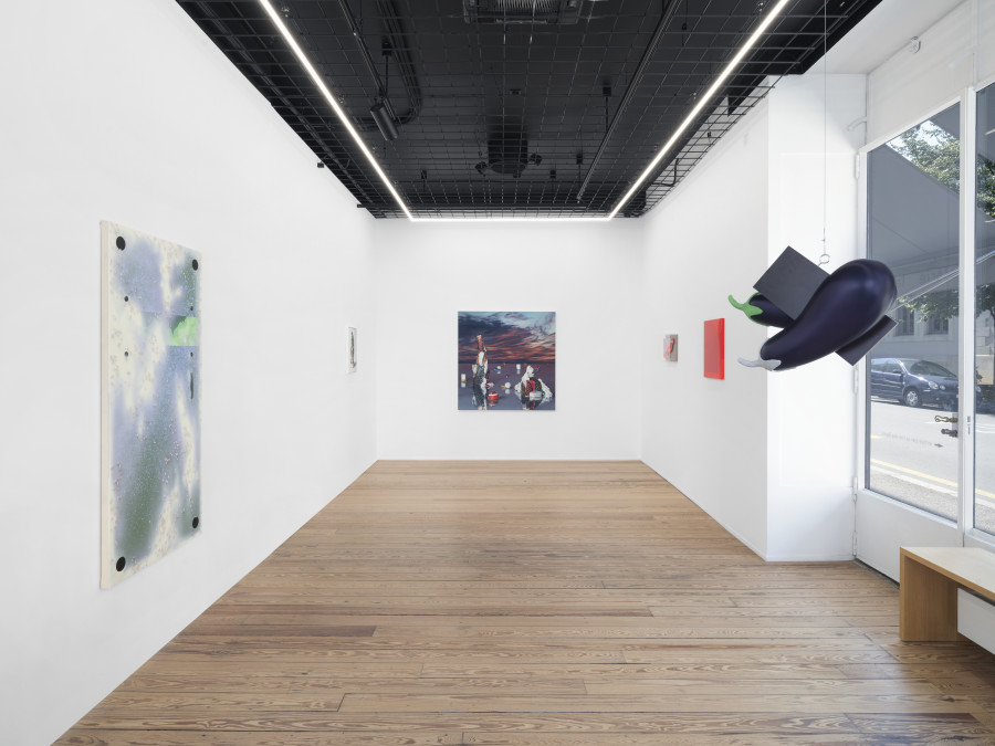 Exhibition view, Slow Days, Fast Company, galerie lange + pult, 2024. Photo credit: Julien Gremaud