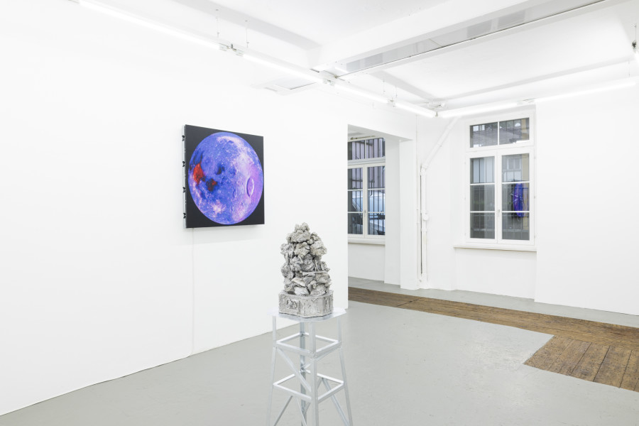 Installation view, Malte Bartsch, T.I.N.A., KALI Gallery, 2024.