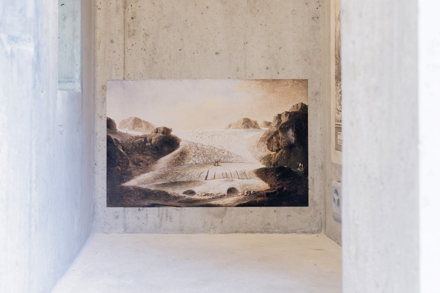 Exhibition, Willimann / Arai, Walking with the Rhone, Lemme, 2023. Photo credit: Romain Iannone, Josiane Imhasly (Lemme)