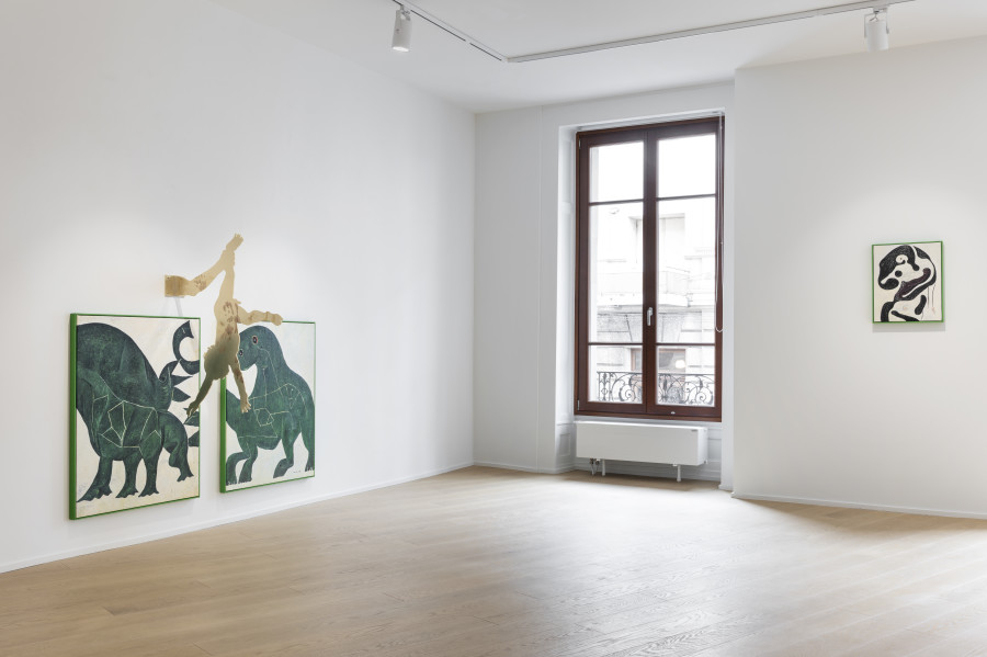 Exhibition view, Fabian Marti, PFUUS JITZ!, Wilde, 2025. Photo credit: Studio Eric Bergoend. Courtesy of the artist and Wilde