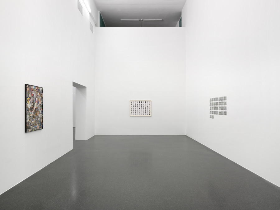 Installation view, Hans-Peter Feldmann, Galerie Francesca Pia, 2021. Photo: Annik Wetter