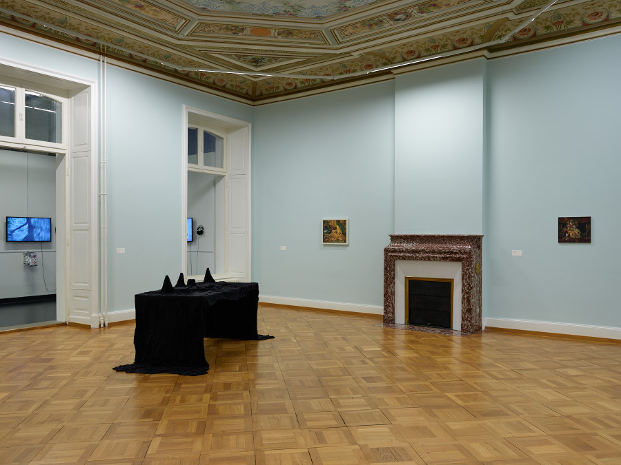 Exhibition view, Aeschlimann Corti-Scholarship 2023, Kunstmuseum Thun, 2023. Photo credit: David Aebi