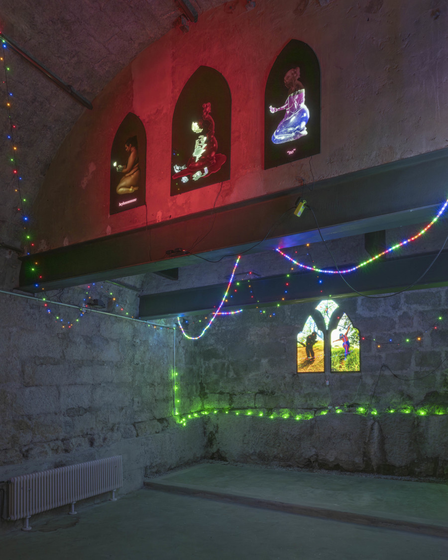 Giulia Essyad, exhibition view, CAN Centre d’art Neuchâtel. Photo: S. Verdon