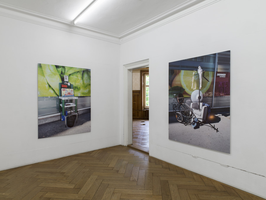 Livio Baumgartner, Gratis (I – VII), 2021, Ausstellungsansicht AC-Stipendium 2022, Kunsthaus Langenthal, Foto: CE