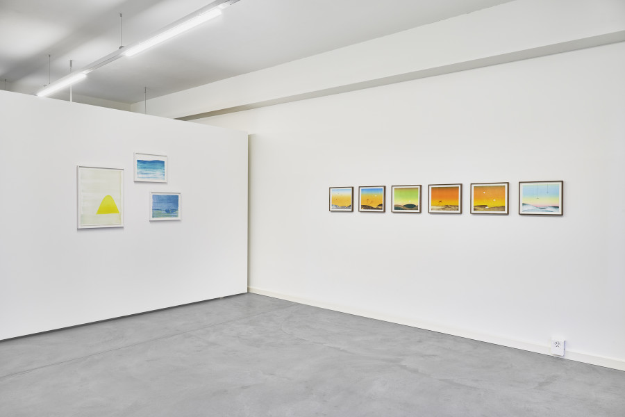 Installation view, Eternal Landscapes, Edition VFO, Zürich, 2025-2026. Photo credit: Bernhard Strauss