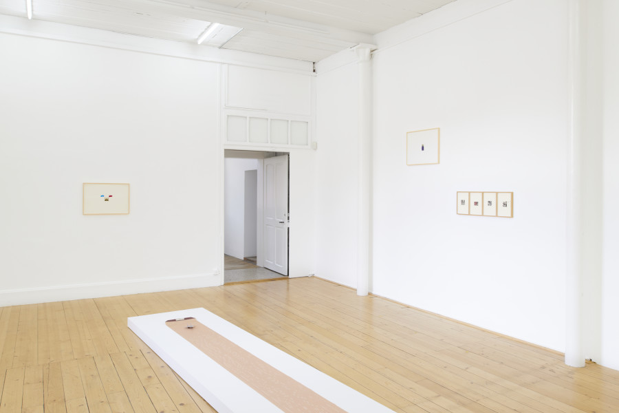 Exhibition view, Michel Ritter, Air Power = Peace Power, 2021, Kunsthalle Friart Fribourg. Photo Guillaume Python.