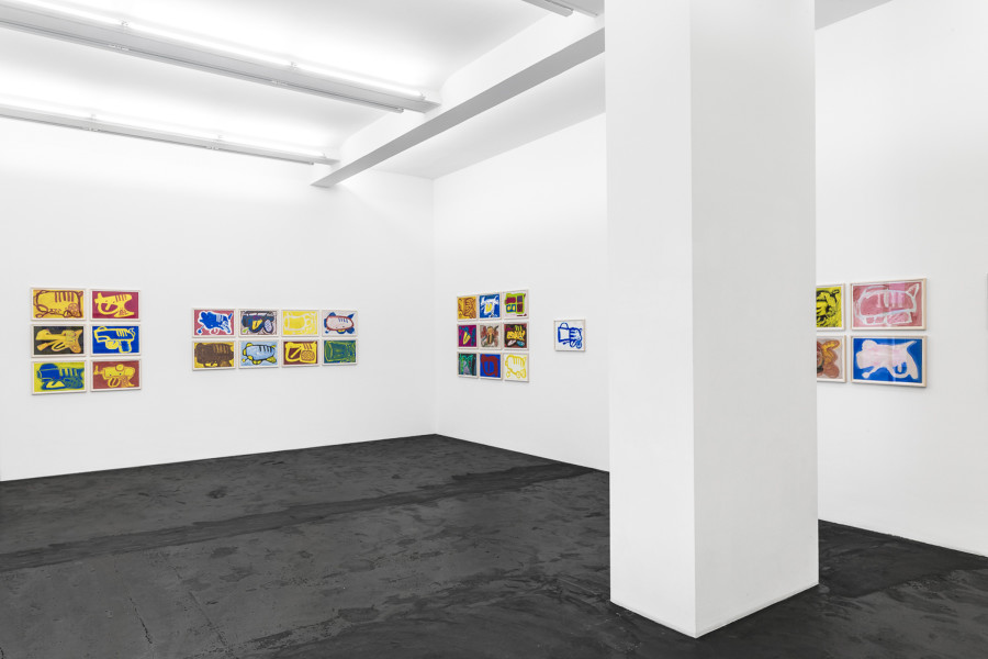 Richard Allen Morris «Multiple Identities». Ausstellungsansicht Häusler Contemporary Zürich, 2021 | Foto: Peter Baracchi