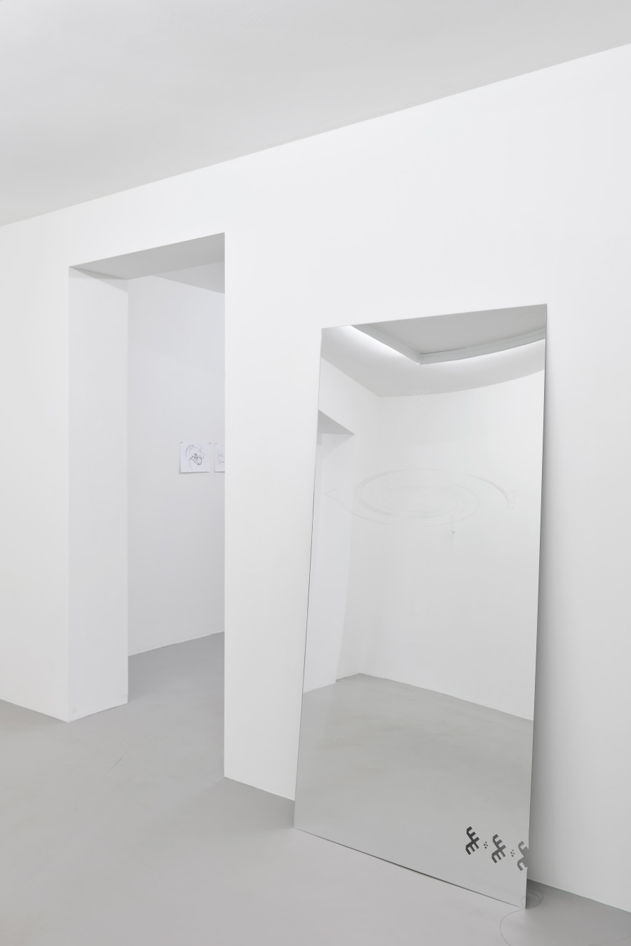 Untitled, 2022, Plexiglass, 179 x 85 x 17 cm