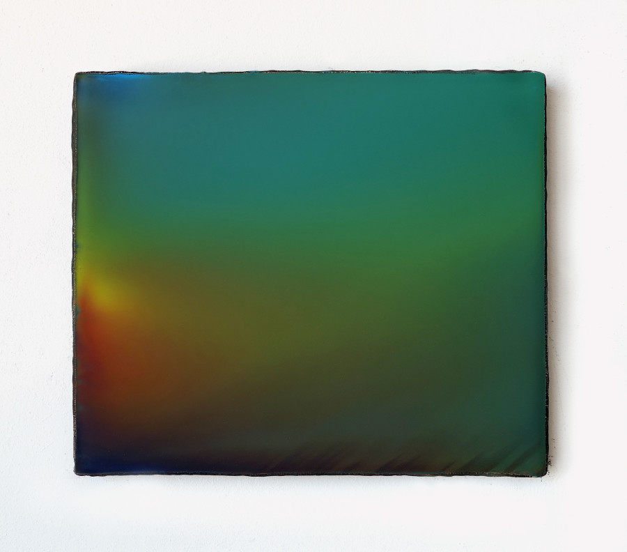 Markus Amm, Untitled, 2022, Oil paint on canvas on board, 30 x 35 cm. Photo credit: Anne-Laure Dorbec. Courtesy the artist and Herald St, London