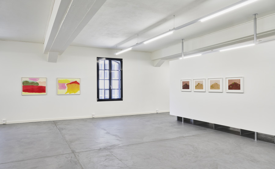 Installation view, Eternal Landscapes, Edition VFO, Zürich, 2025-2026. Photo credit: Bernhard Strauss