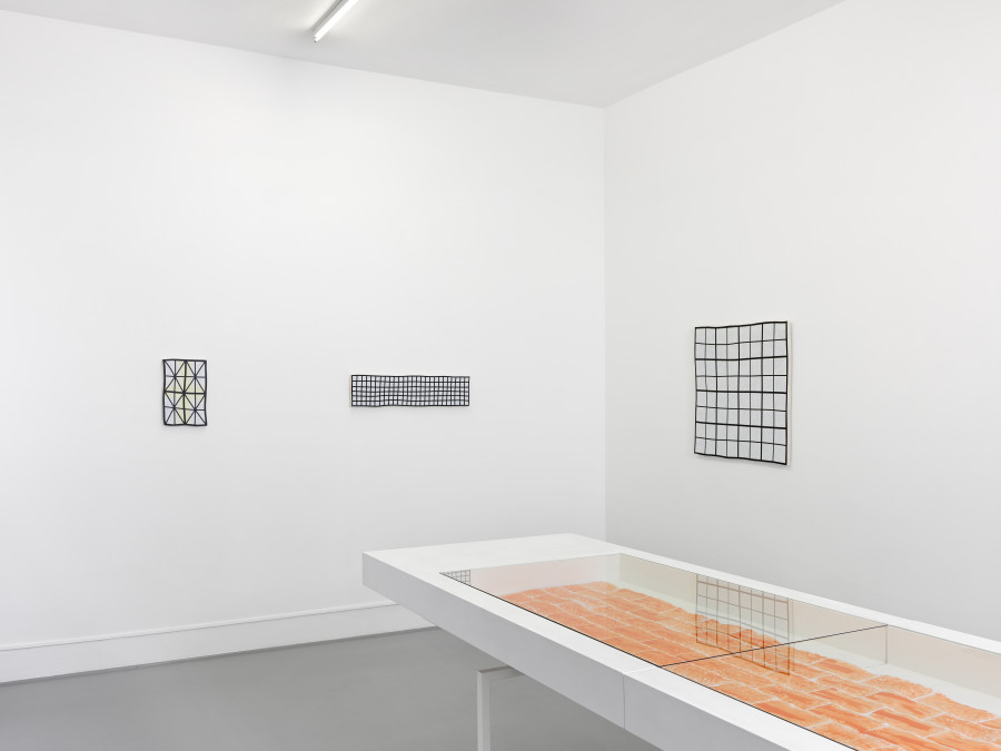 Exhibition view, Guillaume Pilet, No easy way out, Galerie Joy de Rouvre, 2022.