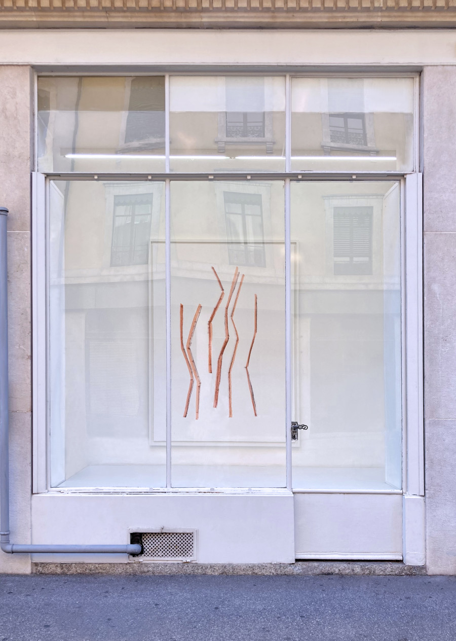 Installation view, Jean-Marc Bustamante, Galerie Mezzanin, 2023.