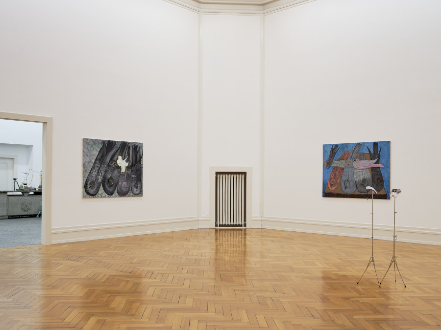 Exhibition view, Aeschlimann Corti- Scholarship, Kunsthalle Bern, 2024. Photo: David Aebi.