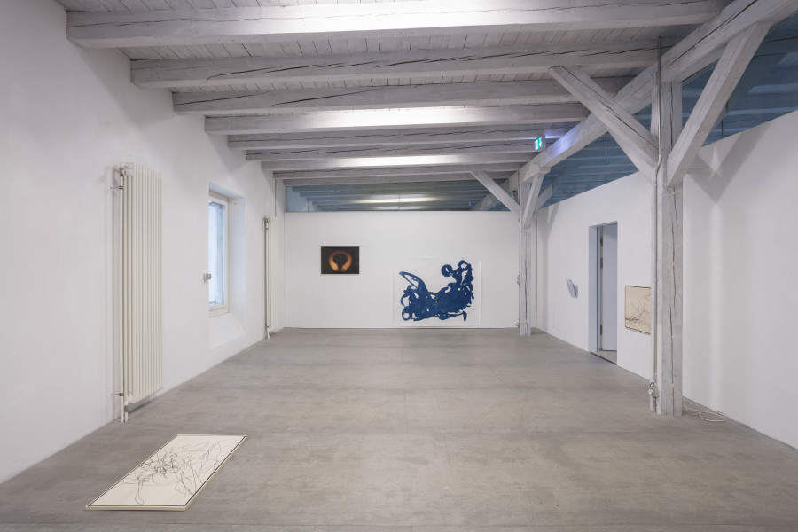 Exhibition view, Anna von Siebenthal, Seitenwagen, Kunst(Zeug)Haus, 2023. Photo credit: Andri Stadler
