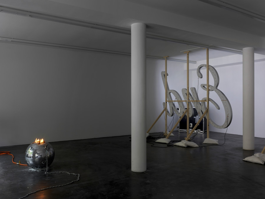 Installation view, Banks Violette, Bobby Pickett Plays the Hits. Bernheim Gallery, Zürich, 2026. Courtesy of the Artist and Bernheim Gallery, Zurich. Credit Photo: Annik Wetter
