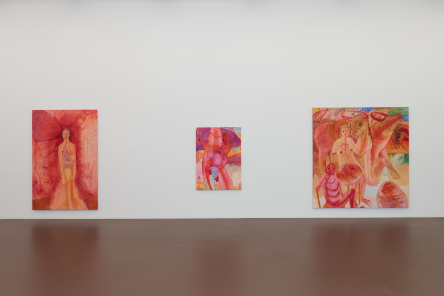 Installation view, Kateryna Lysovenko, Noch eine Welle, 2026, Karma International, Zurich.