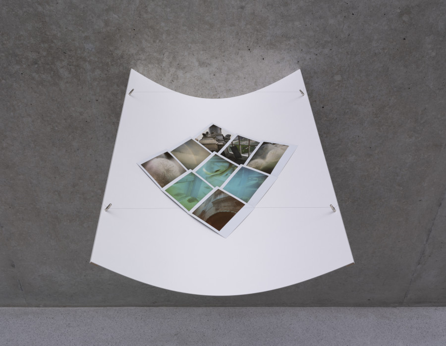 Cyprien Gaillard, When you expect flutes, it’s whistles, Exhibition view first floor Kunsthaus Bregenz, 2026. Geographical Analogies, 2006 – 2026. Photo: Timo Ohler. © Cyprien Gaillard, Kunsthaus Bregenz. Courtesy of the artist, Sprüth Magers, Gladstone Gallery