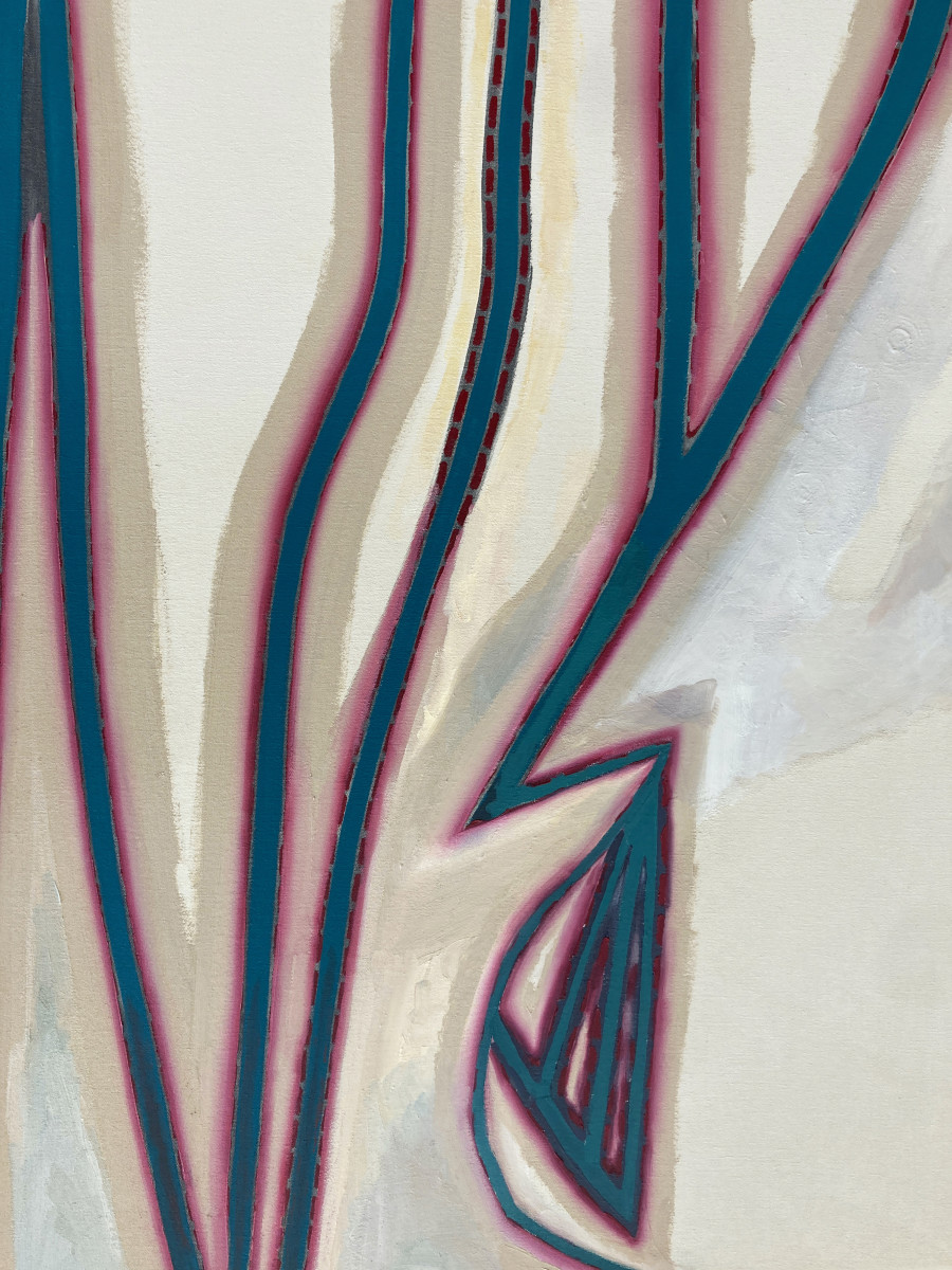 Emil Michael Klein, Untitled (detail), 2023, Oil on canvas, 130 × 135.2 cm