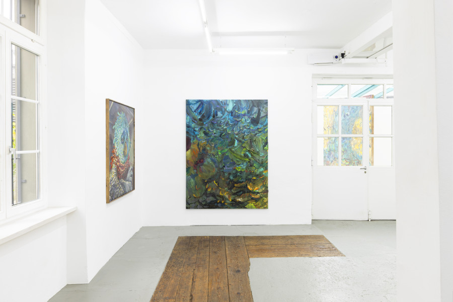Michele Gabriele, Installation view from the Solo Show “Brambora” at Kaly Gallery, Lucerne, CH, 2025. Courtesy of the Artist and Kali Gallery. Photo by Kim da Motta