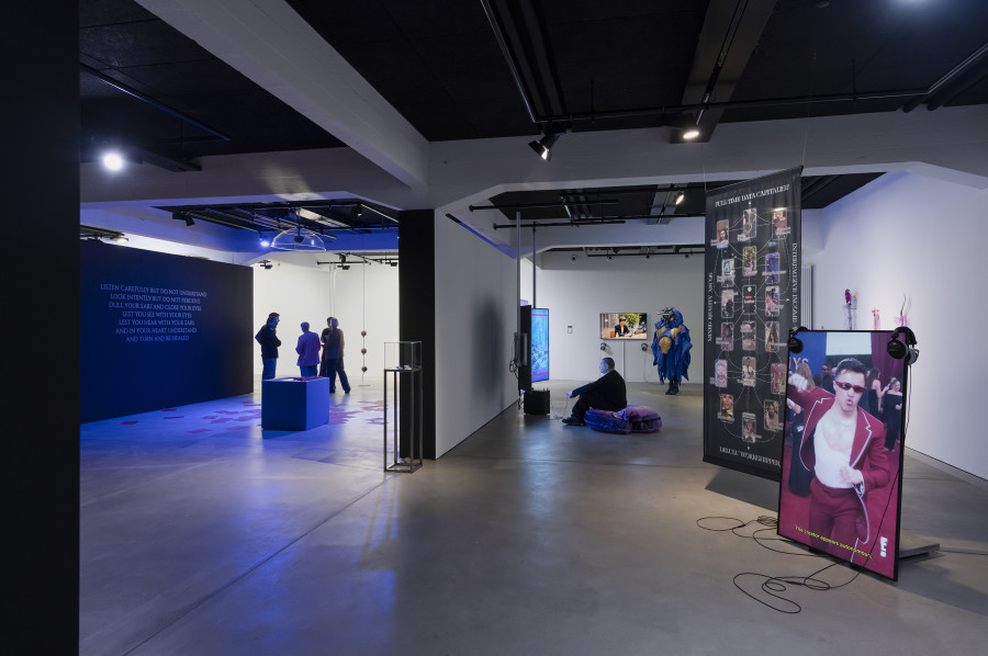 Exhibition view «New Rituals [for the End of the World]», 2026, HEK, photo: Franz Wamhof