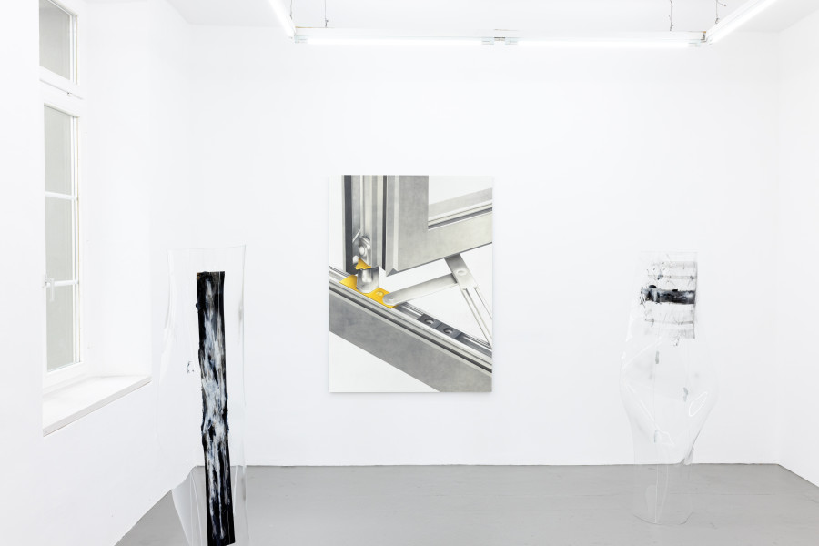 Installation view, The Incident Ray, Sebastian Haas & Sebastian Burger, KALI Gallery, Credits: Photos by Kim da Motta, KALI Gallery Lucerne 2023