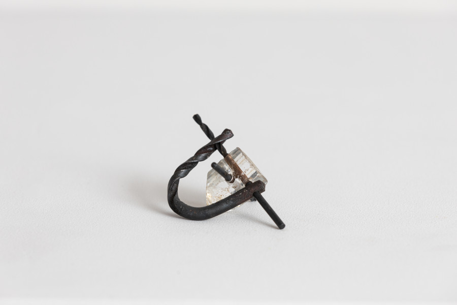 Bernhard Schobinger, Cardan Joint Ring, 2013. Photo Fabio Mantegna. Courtesy Martina Simeti Gallery