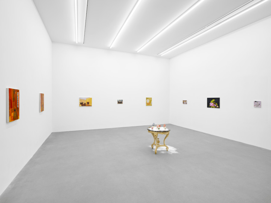 Installation view, Karen Kilimnik, Galerie Eva Presenhuber, Waldmannstrasse, Zurich, 2026. © Karen Kilimnik. Courtesy the artist and Galerie Eva Presenhuber. Photo: Stefan Altenburger Photography, Zurich