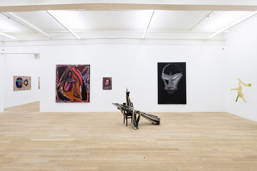 Installation view, Shifting, Galerie Peter Kilchmann, 2025.