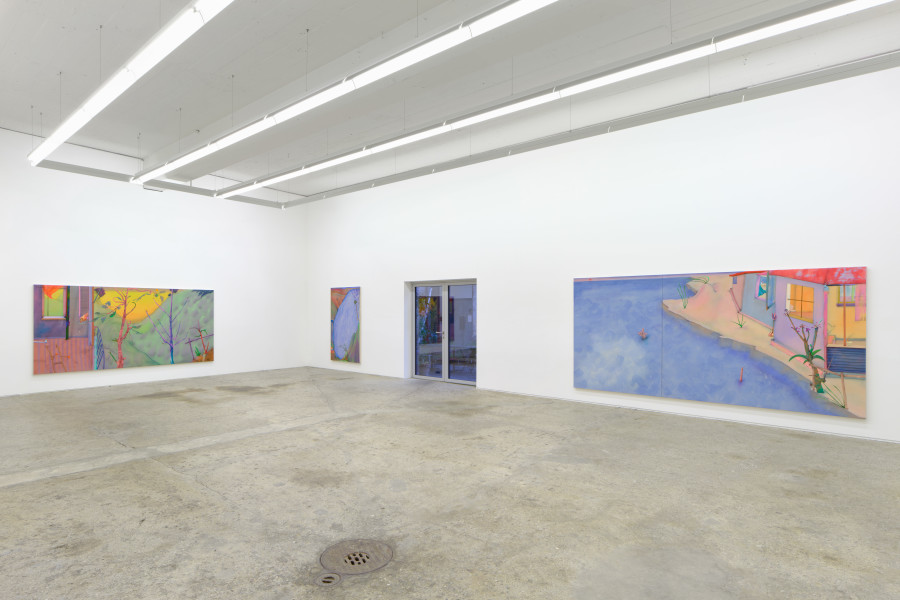 Exhibition view, Fabian Treiber «Most Common Things», Galerie Mark Müller, 2023.