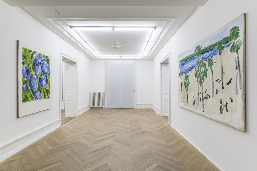 Exhibition view, Christian Lindow, 1980s at Mai 36 Galerie, Zurich. Photo Credits: Peter Baracchi. Courtesy of the artist and Mai 36 Galerie