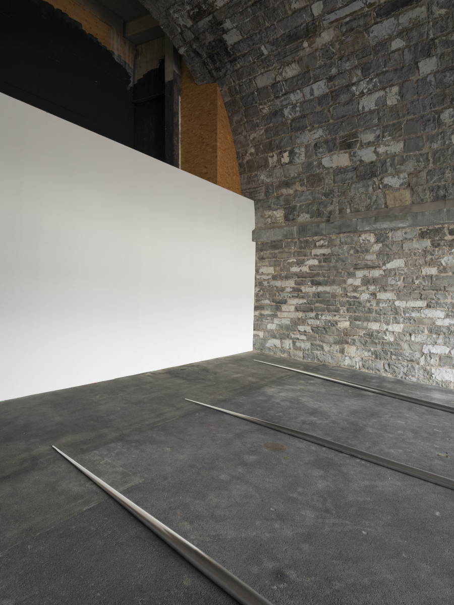 Installation view, Clémentine Adou, Public, Tunnel Tunnel, Lausanne, 2025. Photo credit: Julien Gremaud