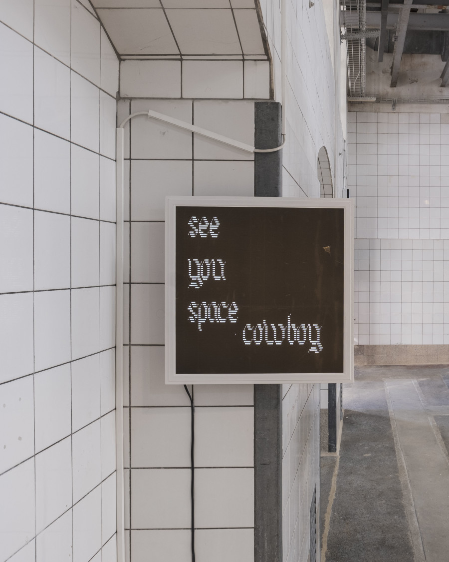 César Axel, My best is not enough (I), exhibition view, 2025, QG Quarier Général de la Chaux- de-Fonds, Switzerland. Photography: Max Gigon Adatte. Courtesy : All images copyright and courtesy of the artist and QG Quartier Général.