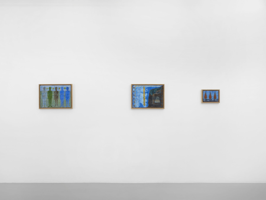 Exhibition view, Karishma D'Souza, Can’t See the Forest, xippas, 2023. Photo credit: Julien Gremaud