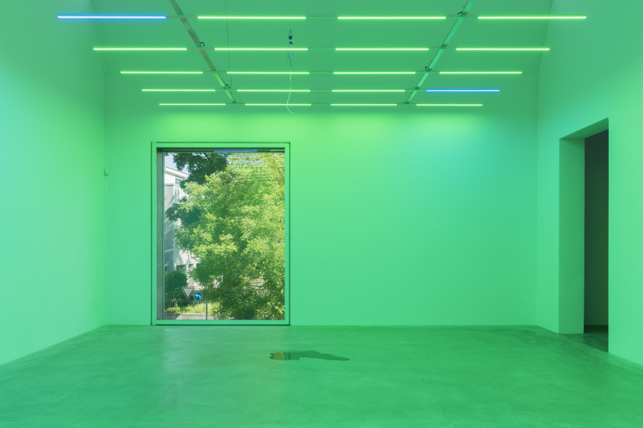 Installation view, Pamela Rosenkranz, World out of Joint, 9 Installations, Kunst Museum Winterthur, 2022.